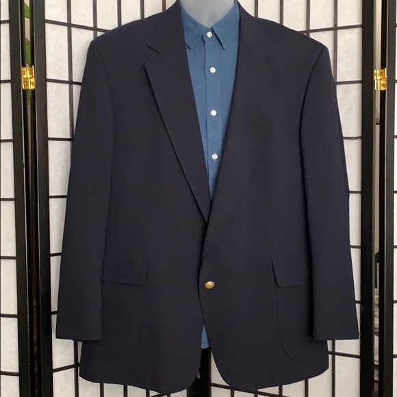 ⭐️LAND’S End Men’s Tailored Wool Blazer Jacket⭐️